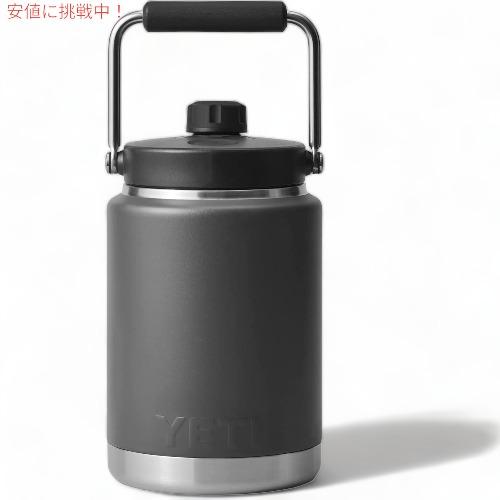 YETI RAMBLER HALF GALLON JUG [Charcoal] / イエティ ハーフガロン 