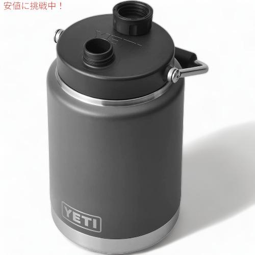 YETI RAMBLER HALF GALLON JUG [Charcoal] / イエティ ハーフ