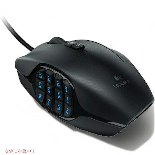 ロジテック 【並行輸入品】Logitech G600 MMO Gaming Mouse, Black