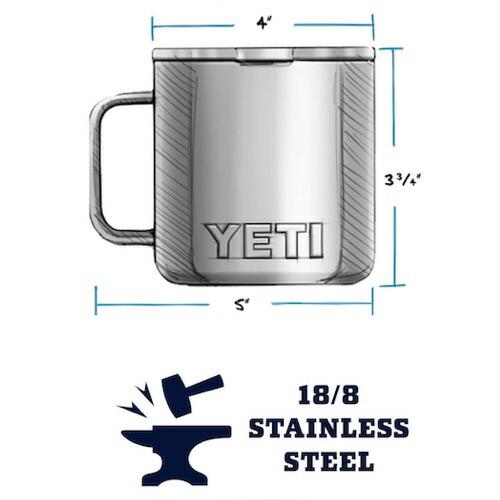 ＜限定カラー＞YETI Rambler 14 oz Mug With Magslider Lid｜drplus｜05