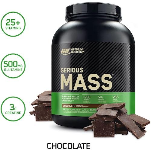 Optimum Nutrition Serious Mass Chocolate 6lbs / オプティマム
