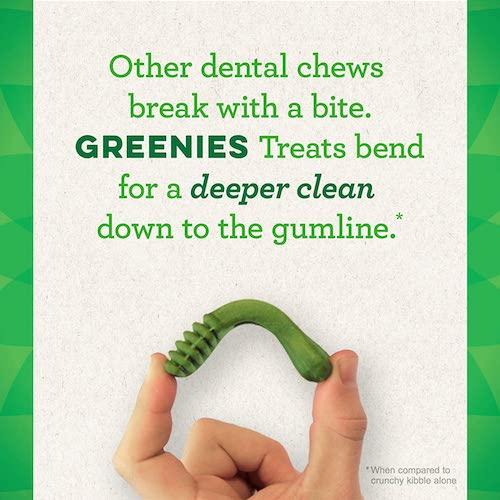 【並行輸入品】Greenies Original Dental Chews for Dogs, Regular 36 Count / グリニーズ 犬用 歯磨きガム おやつの画像