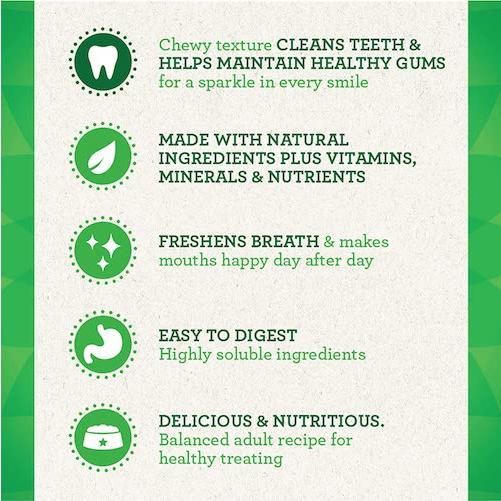 【並行輸入品】Greenies Original Dental Chews for Dogs, Regular 36 Count / グリニーズ 犬用 歯磨きガム おやつの画像