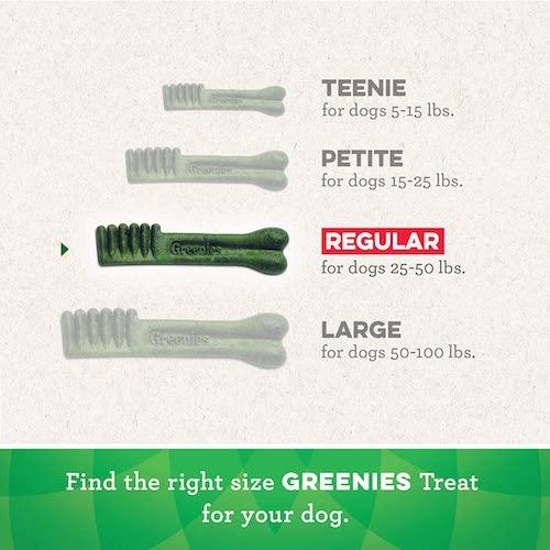 【並行輸入品】Greenies Original Dental Chews for Dogs, Regular 36 Count / グリニーズ 犬用 歯磨きガム おやつの画像