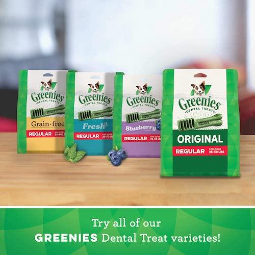 【並行輸入品】Greenies Grain Free Dental Chews for Dogs, Petite / グリニーズ 犬用 歯磨きガム おやつの画像