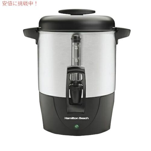 Hamilton Beach 40515 42カップ型コーヒーメーカー シルバー Amazon.com | Hamilton Beach 45 Cup Coffee Urn and Hot