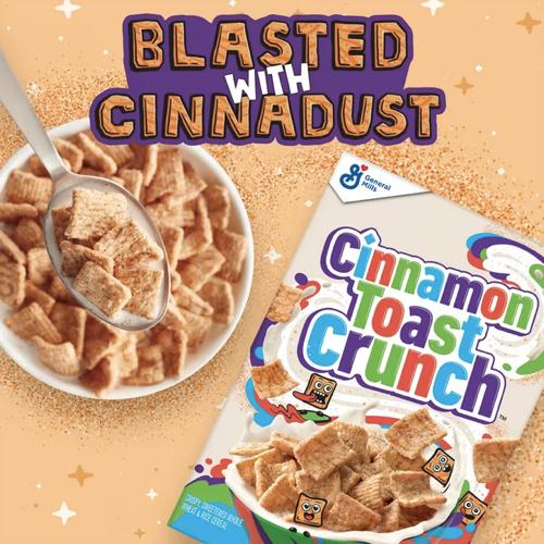 General Mills Cinnamon Toast Crunch Breakfast Cereal 12oz / シナモントースト