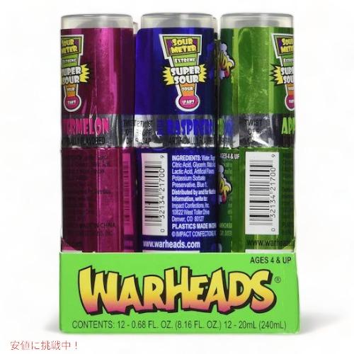 並行輸入品】Warheads スーパーサワー スプレーキャンディ バラエティ