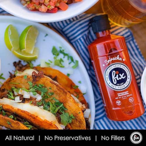 3本セット Fix スリラチャ ホットチリソース シグネチャー 265ml /10oz Hot Sauce Signature