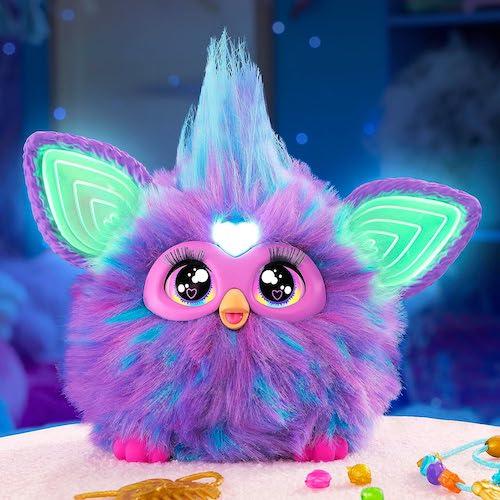 ファービー 2023 Furby Purple ファービー人形 パープル 光る ファービー 2023 Furby Purple ファービー人形 パープル 光る