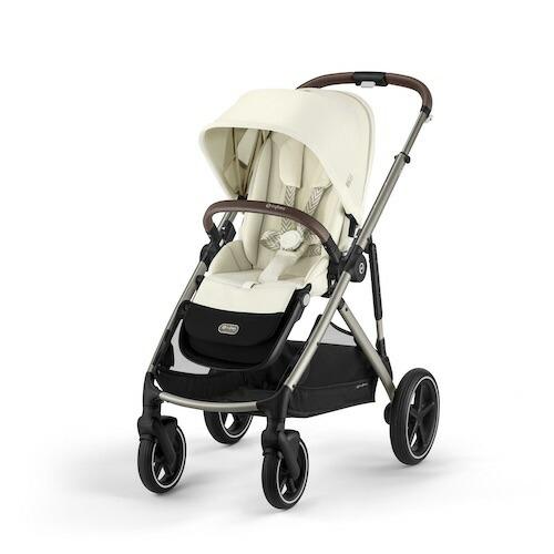 【並行輸入品】CYBEX サイベックス ベビーカー ガゼルS [シーシェルベージュ] (Taupe Frame) Stroller Gazelle S Seashell Beigeの画像