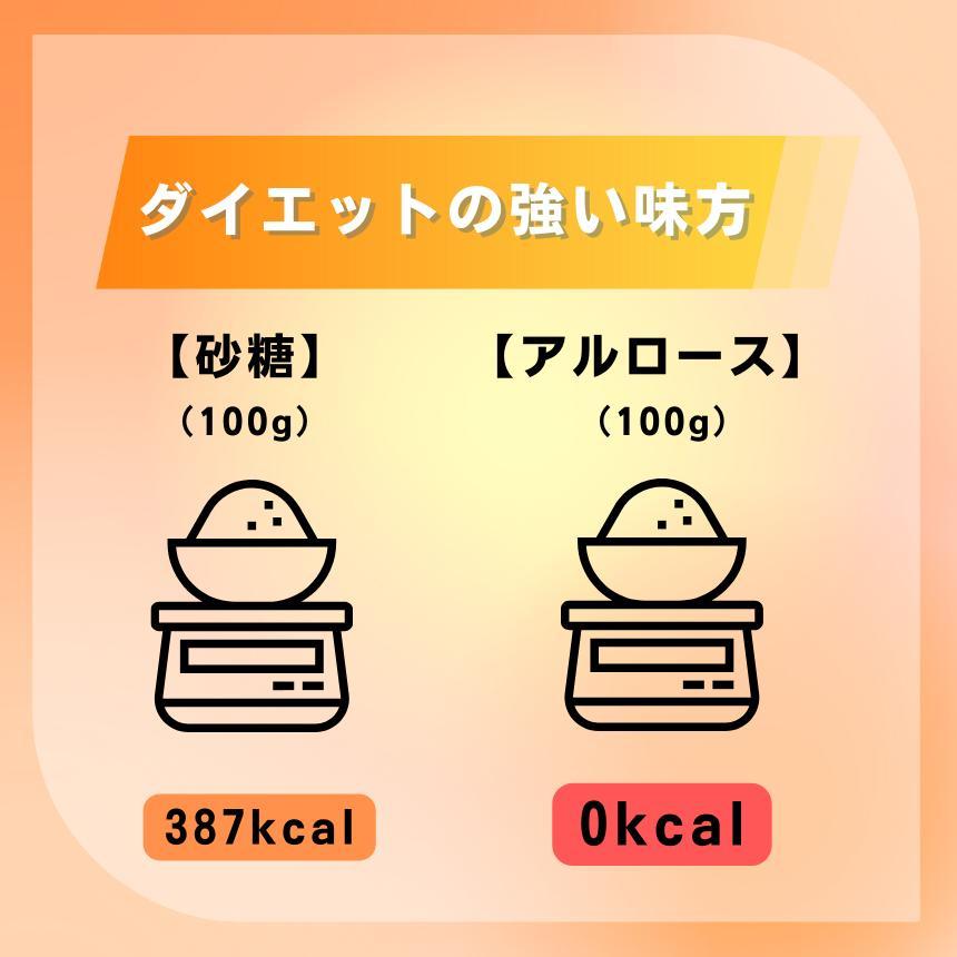 大容量1キロ】カズレーザーと学ぶ 5個セット 100%アルロース 甘味料 1