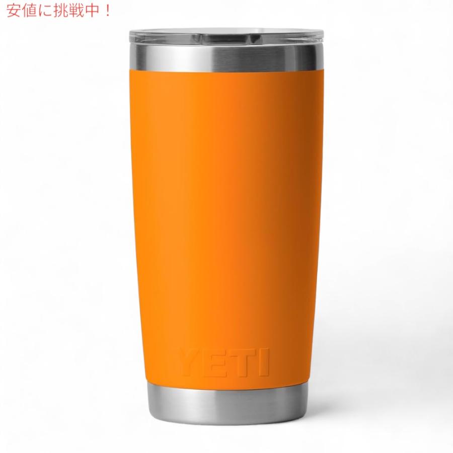 【新品】YETI イエティ ランブラー20oz タンブラー オレンジ YETI イエティ ランブラー 20oz タンブラー マグスライダー蓋