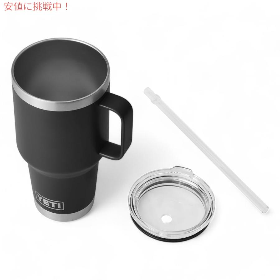 並行輸入品】YETI ランブラー 35オンス ストローマグ ストロー蓋
