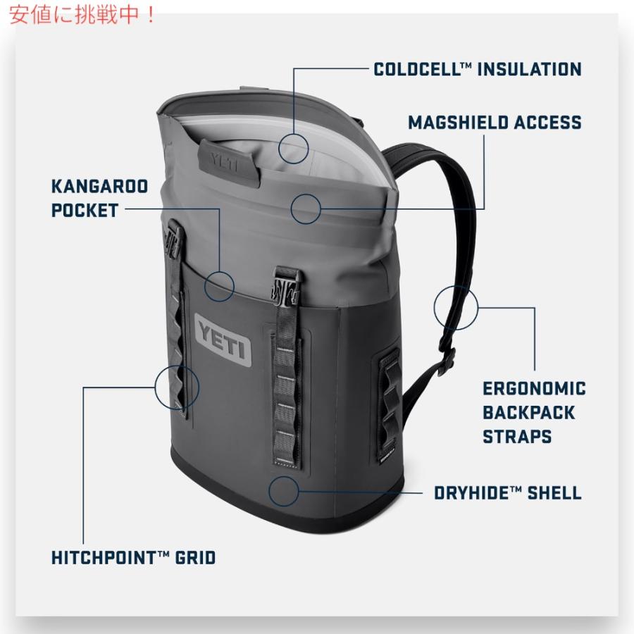  Peak - イエティ YETI  ホッパー 12リットル チャコール 新品未使用 YETI イエティ クーラーバッグ クーラーズ ホッパー フリップ12