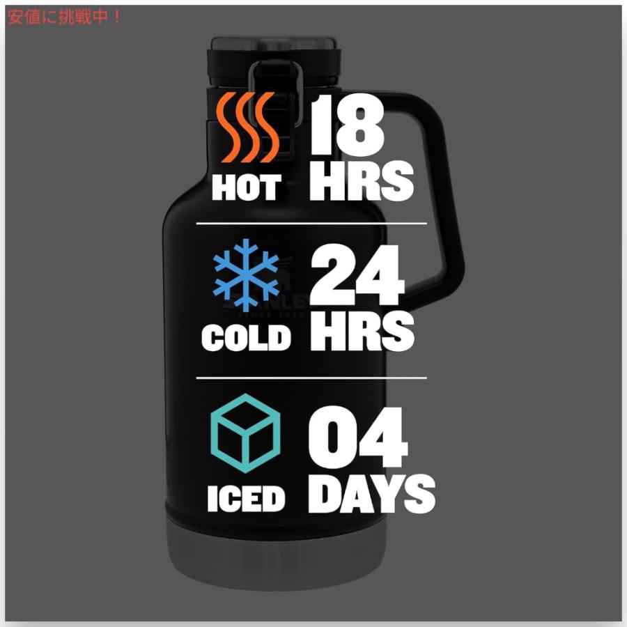 【並行輸入品】Stanley スタンレー スタンレー Classic グロウラー 1.9リットル/64oz [Cream Gloss クリームグロス] Stanleyキャンプ用品 | STANLEY | 04