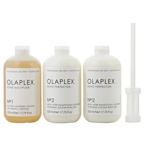 オラプレックス　No.1 2本　No.2 2本のセット 楽天市場】▽OLAPLEX▽ Salon Intro Kit No.1 and No.2(x2