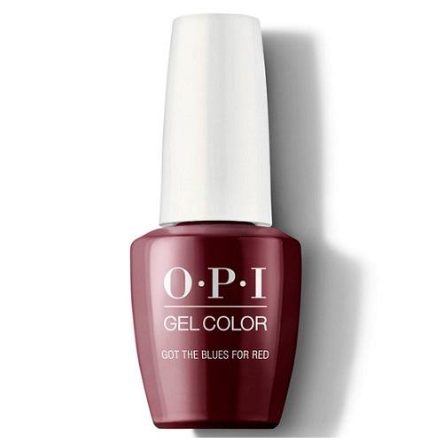 OPI オーピーアイ GEL Nail Polish ジェル ネイル Got The Blues for Red ゴットメタストア ヤフー店