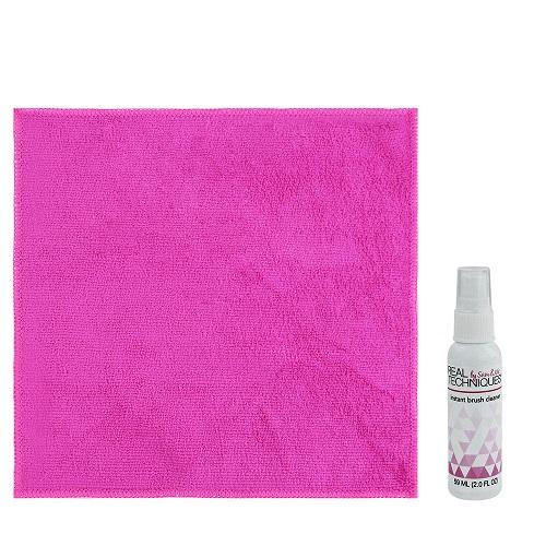 【並行輸入品】Real Techniques Daily Brush Cleaner + Towel リアルテクニクス デイリーブラシクリーナー + タオル |  | 01