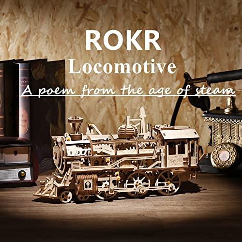 【並行輸入品】ROKR 3D木製パズル 自走式機械モデル_1
