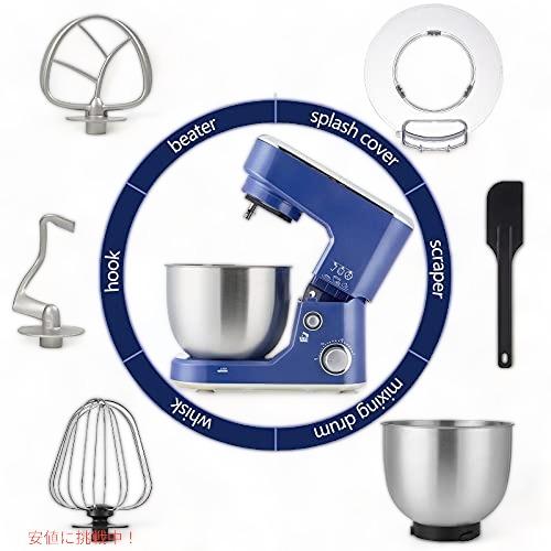 並行輸入品】CUSIMAX スタンドミキサー 5QT サファイアブルー : メタ 