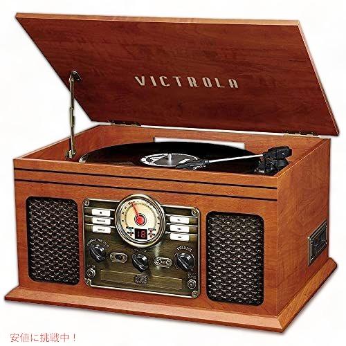 並行輸入品】ノスタルジック 6-in-1Bluetooth レコードプレーヤー