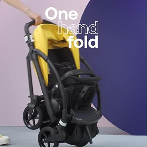 GM137　ベビーカー　バガブー　ビー　　黄色　イエロー　bugaboo　バギー　ママ　赤ちゃん　子供　リサイクルショップ　ケイラック朝霞田島店　中古　引越し　単身赴任　遺品整理　配達　配送　販売　駐車場　見積　買取　査定　埼玉県　朝霞　新座　和光市　富士見　志木 　浦和　大宮　練馬　板橋　ふじみ野　川越　さいたま市　三芳　入間　東久留米　清瀬　戸田　蕨　埼玉　 並行輸入品】バガブービー 軽量ベビーカー ブラック/レモンイエロー