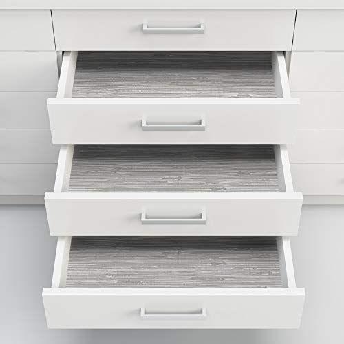 【並行輸入品】NuWallpaper NUS3340チベットグラスクロスSSilverピール＆スティック壁紙、メタリック |  | 05