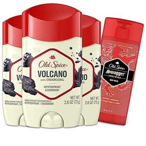 オールドスパイス デオドラント ボルケーノ 、2.6oz 3パック