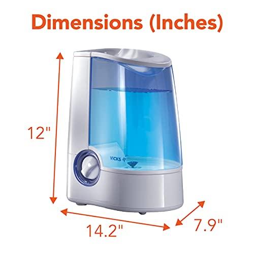 並行輸入品】Vicks ウォームミスト加湿器 1ガロンタンク : メタストア