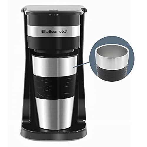Elite Gourmet EHC111A シングルサーブ コンパクトコーヒーメーカーブリューワー ry23013332msyメタストア