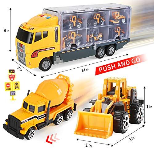 並行輸入品】CUTE STONE 25 in 1 建設用トラック プッシュアンドゴー