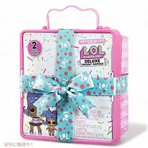 【並行輸入品】L.O.L Surprise LOL サプライズ デラックス プレゼント サプライズ シリーズ 2 パジャマ パーティー テーマ、限定人形とリル シスター付き_5