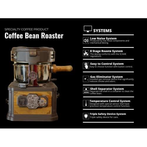 並行輸入品】コーヒービーンロースター - 焙煎豆用の150g / 5.3オンス