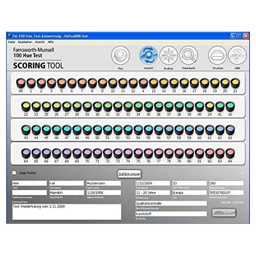 【並行輸入品】Pantone　マンセル、11 x 4 x 23、100 色相色覚検査 (CEP001) |  | 03