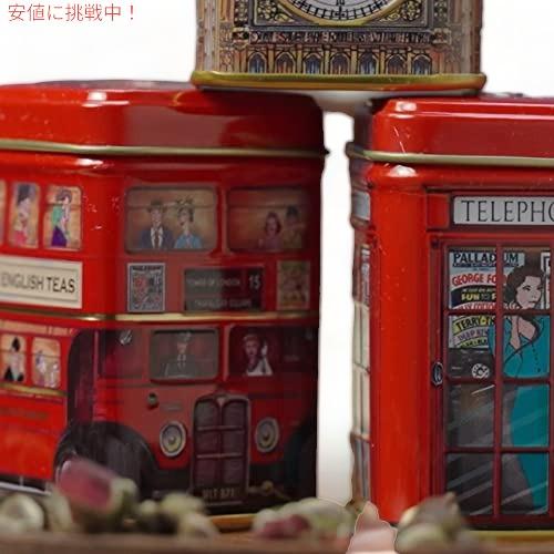並行輸入品】New English Teas ロンドン名所 ミニティー缶 (Big Ben