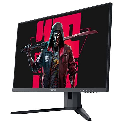 KOORUI 27インチ QHD ゲーミングモニター 144Hz VA 1ms ブラック