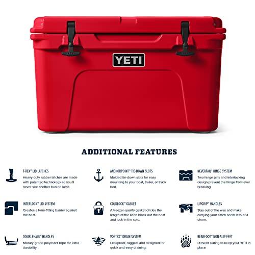 並行輸入品】YETI タンドラ 45 クーラー レスキューレッド
