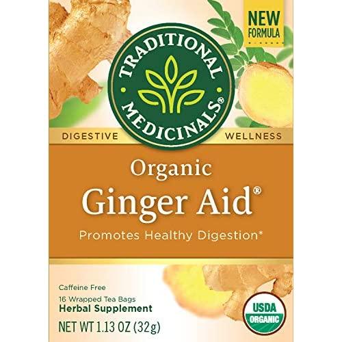 Traditional Medicinals Ginger Aid Teaトラディショナルメディシナル オーガニック ジンジャーエイドティー