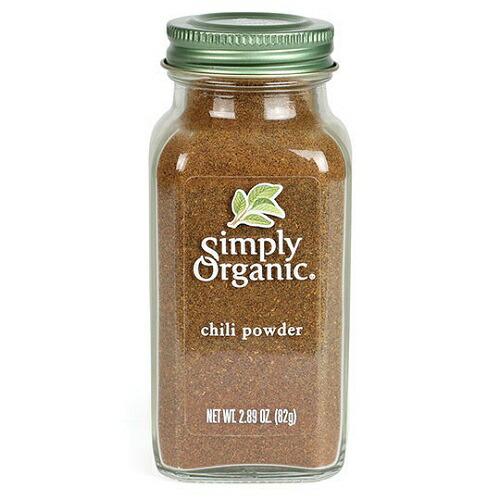 【並行輸入品】【送料無料】Simply Organic Chili Powder Certified Organic シンプリーオーガニック チリ パウダー 82g | 