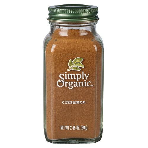 【並行輸入品】【送料無料】Simply Organic Cinnamon Powder Certified Organic シンプリーオーガニック シナモン パウダー 85g | 