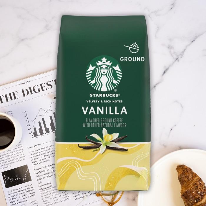 並行輸入品】Starbucks スターバックス フレーバーコーヒー バニラ風味