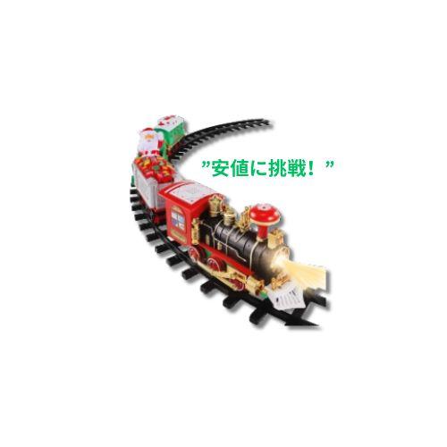 【並行輸入品】TEMI クリスマストレインセット 列車と線路付き ライトと音付き（ツリーは含まれていません）_1