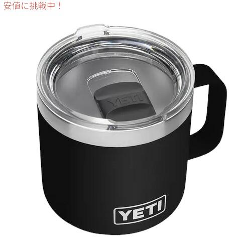 YETI Rambler 14 oz Mug With Magslider Lid [BLACK] / イエティ ランブラー 14oz マグ マグスライダー蓋付き 保冷 保温 [ブラック]｜drplus｜02