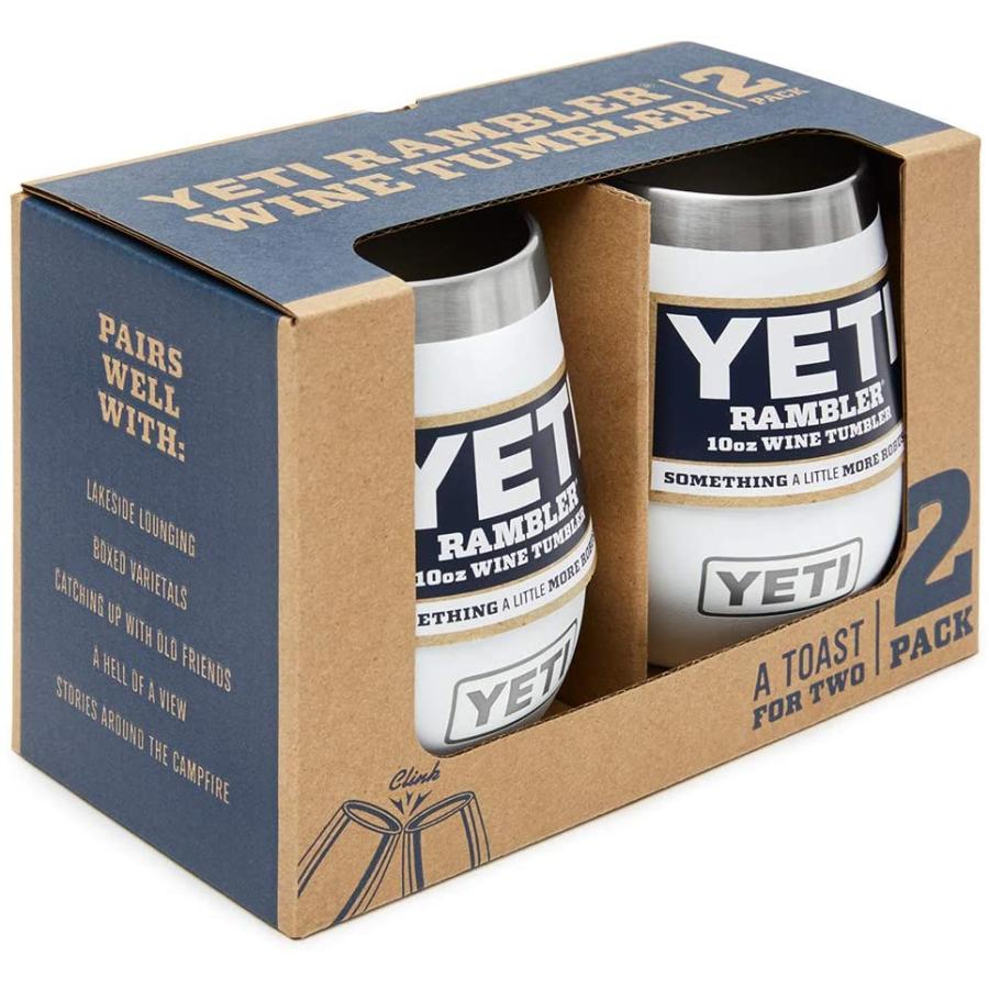 YETI Rambler 10oz Wine Tumbler ホワイト2個セット YETI Rambler 10oz Wine Tumbler ホワイト2個セット YETI