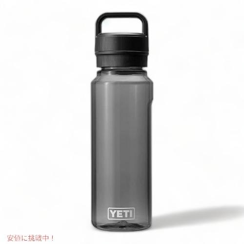 【並行輸入品】YETI Yonder 1L/34オンス ウォーターボトル Yonderチャグキャップ付き チャコール | 