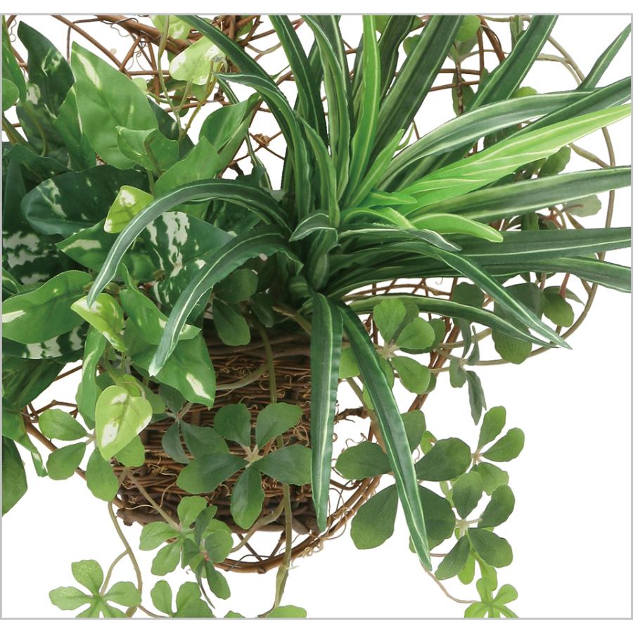 フェイクグリーン 光触媒 幅40cm 観葉植物 フェイク 日本製 抗菌 消臭 日本製 抗菌 消臭
