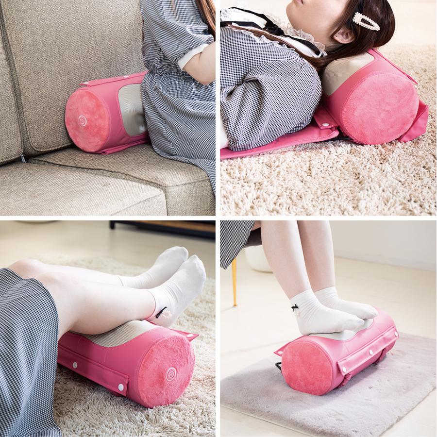 マッサージ器 枕型 腰痛 肩こり ミニマット付き マッサージ器 |  | 07