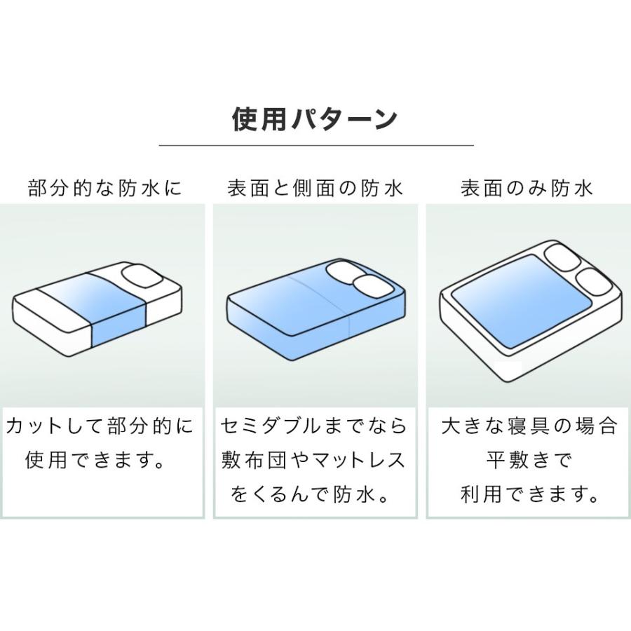 使い捨て 防水ベッドシーツ 2枚入り 180cm 240cm 介護 マッサージ 感染