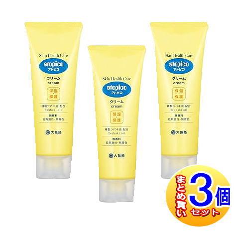 3個セット】アトピコ スキンヘルスケア クリーム 120g 【小型